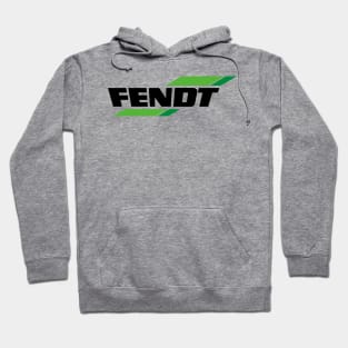 Fendt Tractors Logo green black Hoodie